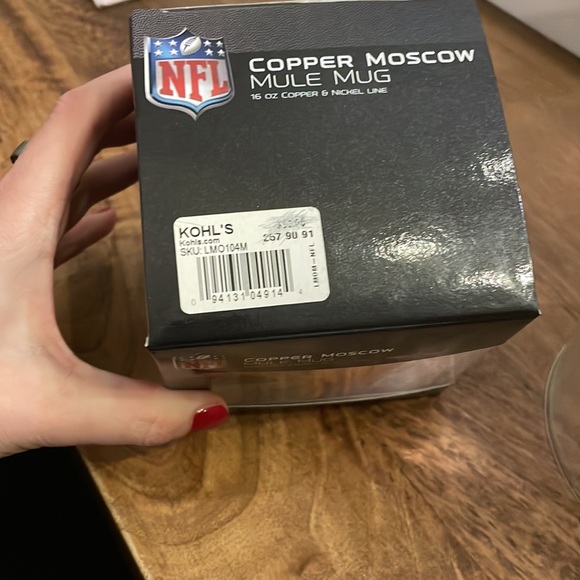 RARE NFL Chicago Bears 16 oz. Copper Moscow Mule Mug collectible - Picture 6 of 8